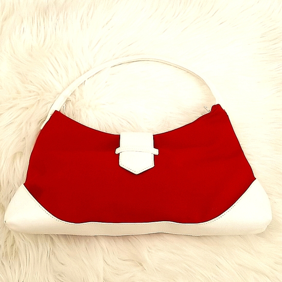 VIYELLA Canvas & Leather Handbag - Picture 2 of 13